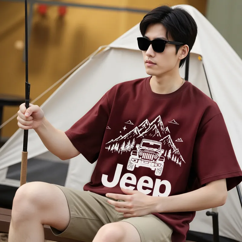 Jeep Garden Mori T Shirt Unisex-13