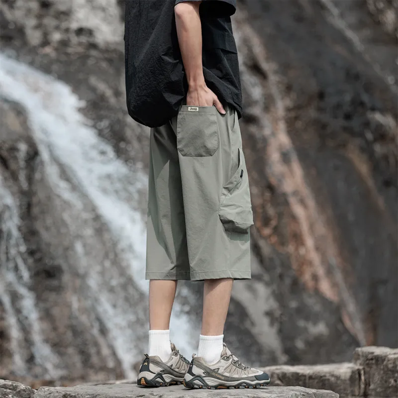 Jeep Outdoor Commute Casual Shorts Unisex-12