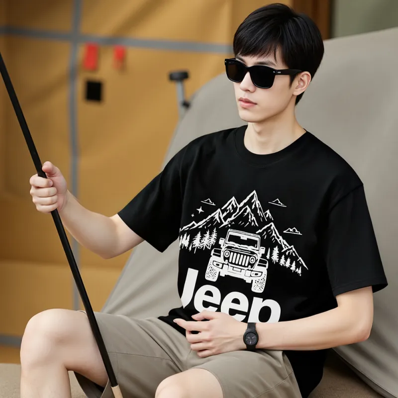Jeep Garden Mori T Shirt Unisex-36
