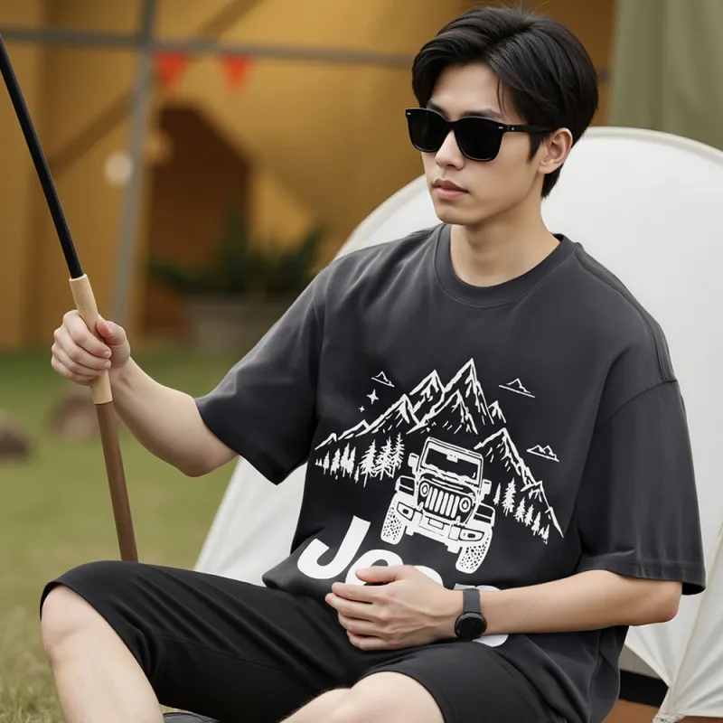 Jeep Garden Mori T Shirt Unisex-21