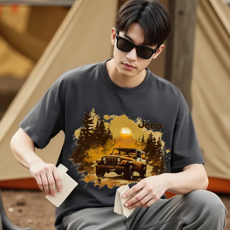 Jeep Garden Mori T Shirt Unisex-18