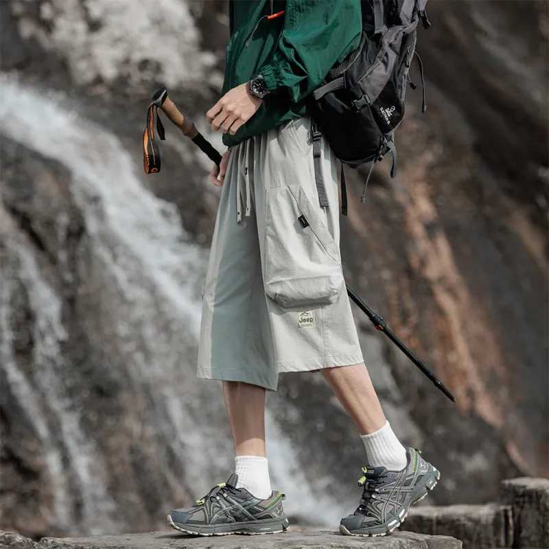 Jeep Outdoor Commute Casual Shorts Unisex-24