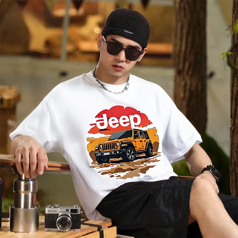 Jeep T Shirts Unisex-4