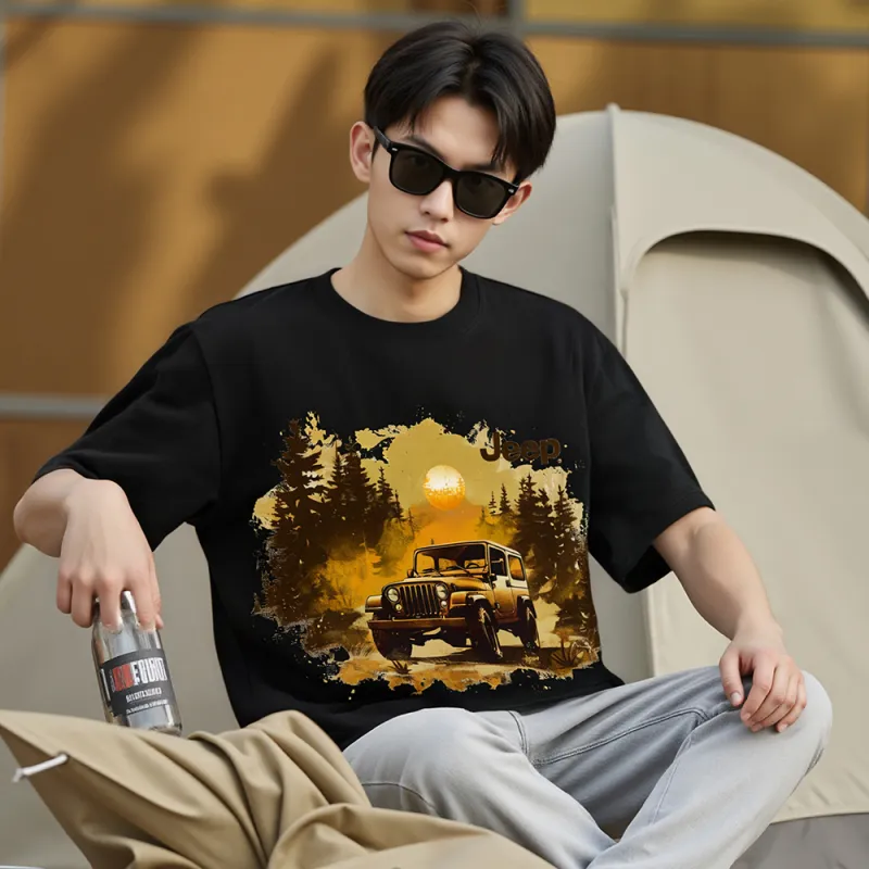 Jeep Garden Mori T Shirt Unisex-23