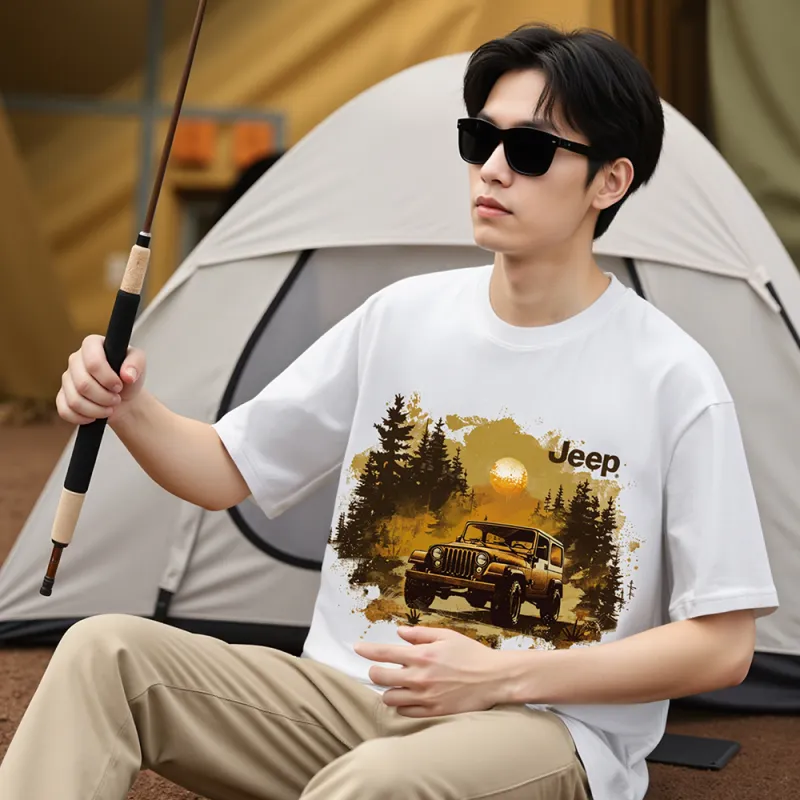 Jeep Garden Mori T Shirt Unisex-5
