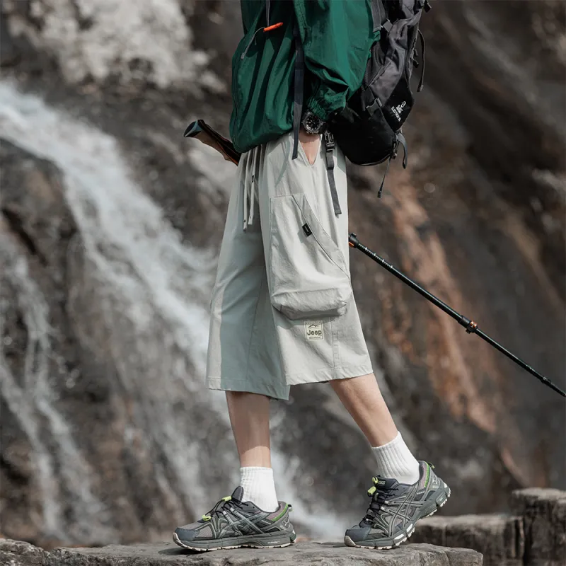 Jeep Outdoor Commute Casual Shorts Unisex-23