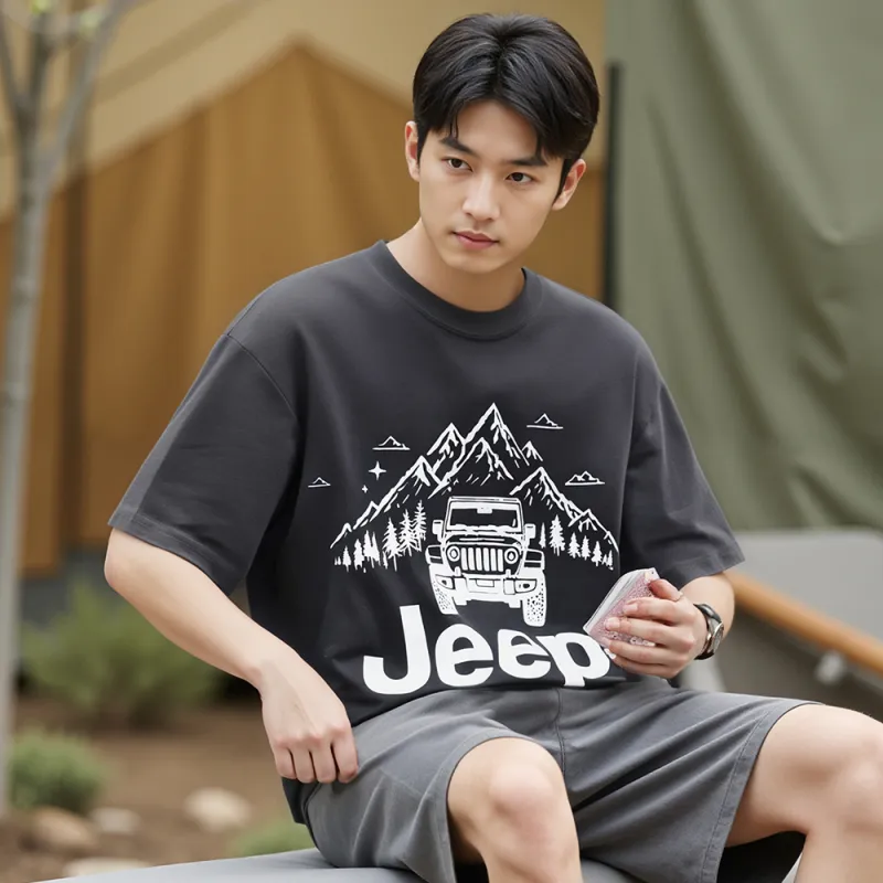 Jeep Garden Mori T Shirt Unisex-20