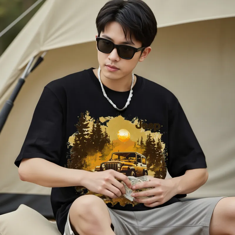 Jeep Garden Mori T Shirt Unisex-26