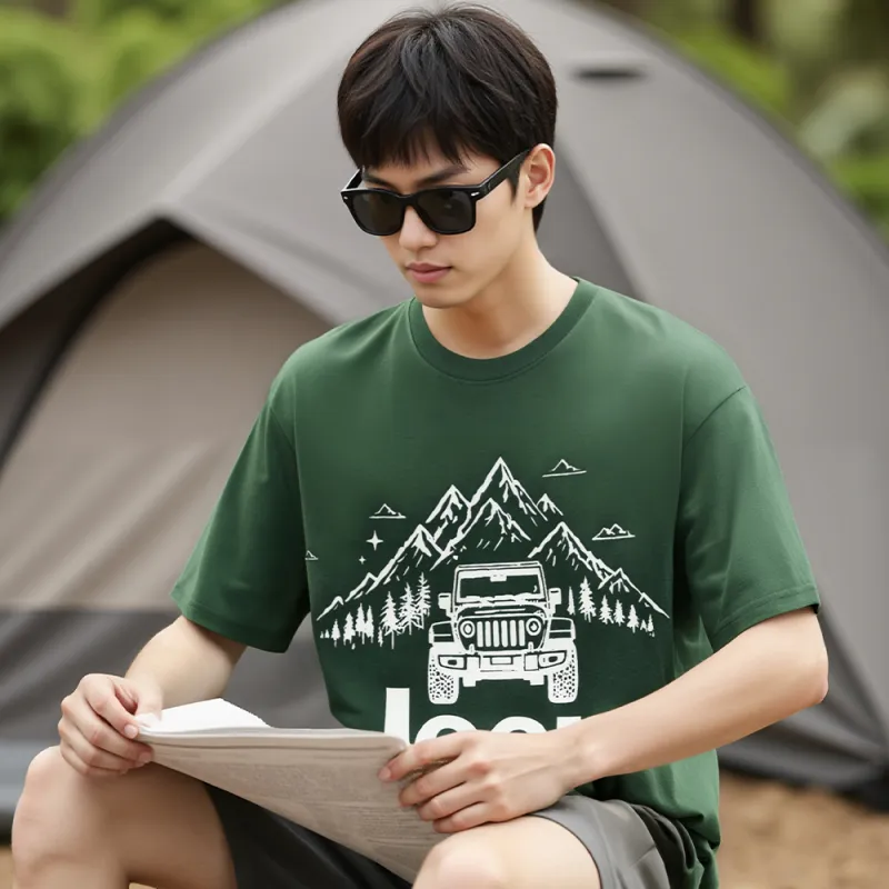 Jeep Garden Mori T Shirt Unisex-27