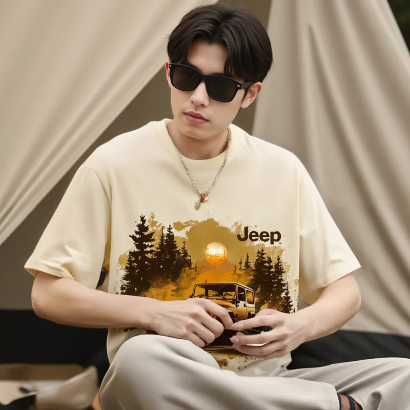 Jeep Garden Mori T Shirt Unisex-14