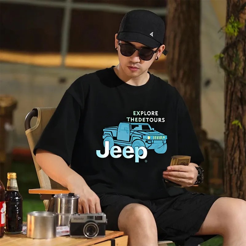 Jeep T Shirts Unisex-4
