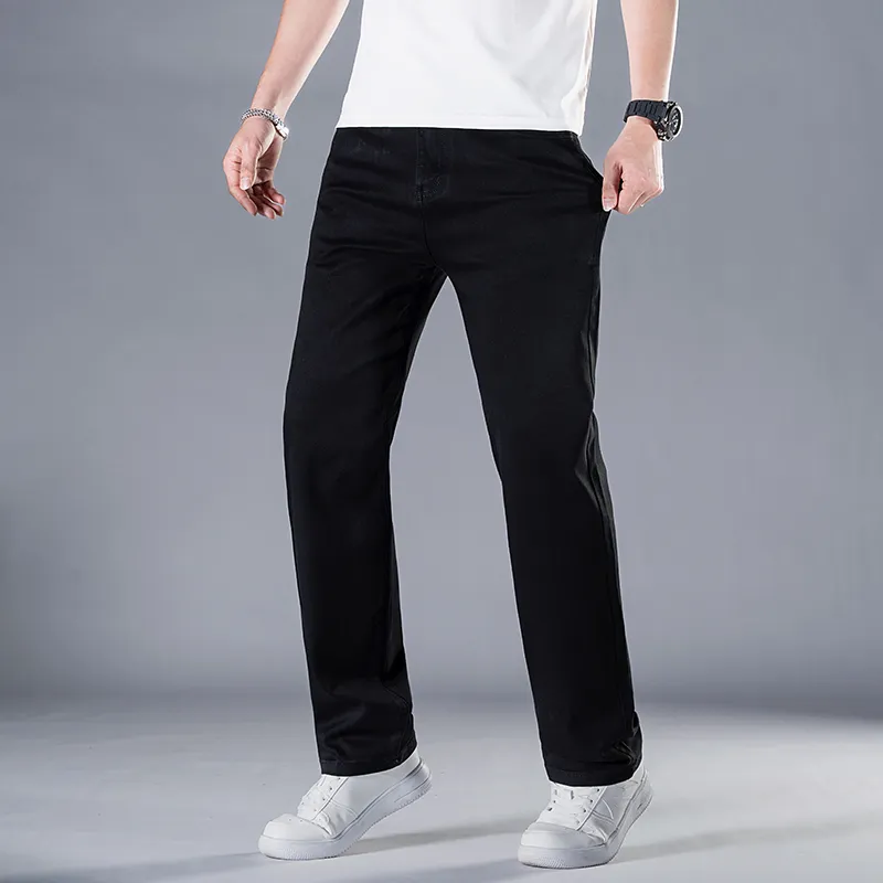 Jeep Outdoor Commute Summer Jeans Men's Black-7