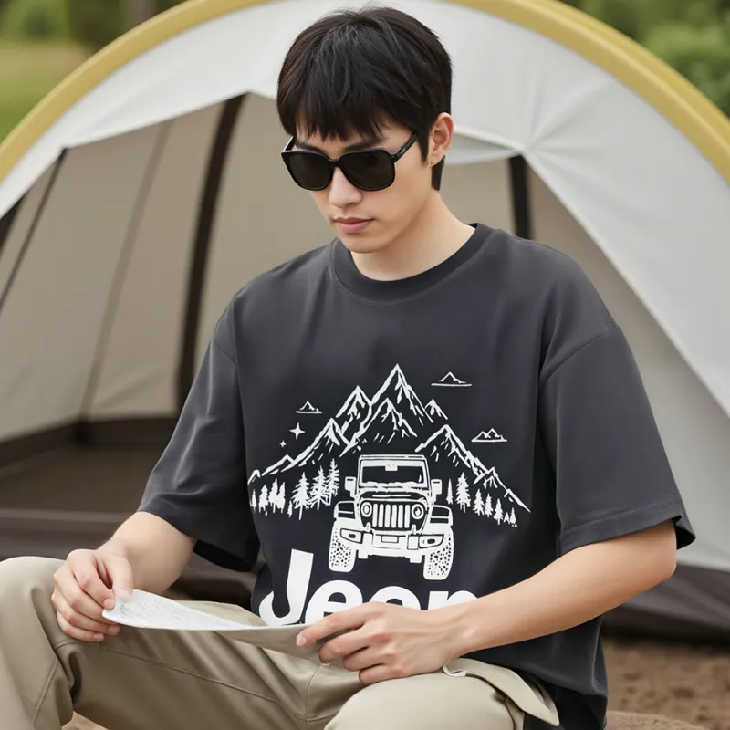 Jeep Garden Mori T Shirt Unisex-19