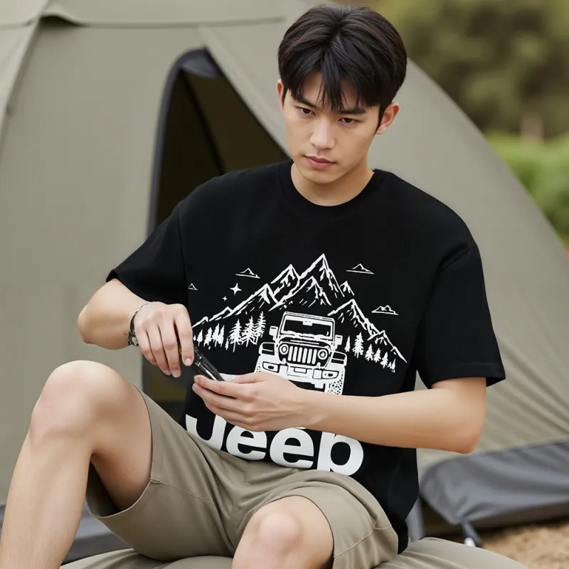 Jeep Garden Mori T Shirt Unisex-33