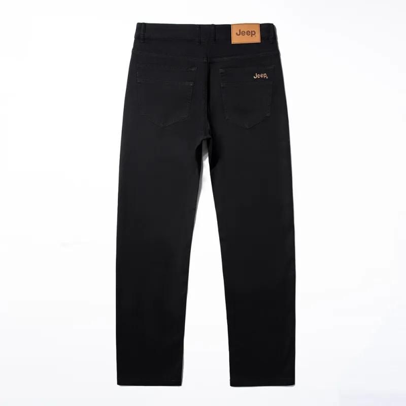 Jeep Outdoor Commute Summer Jeans Men's Black-2