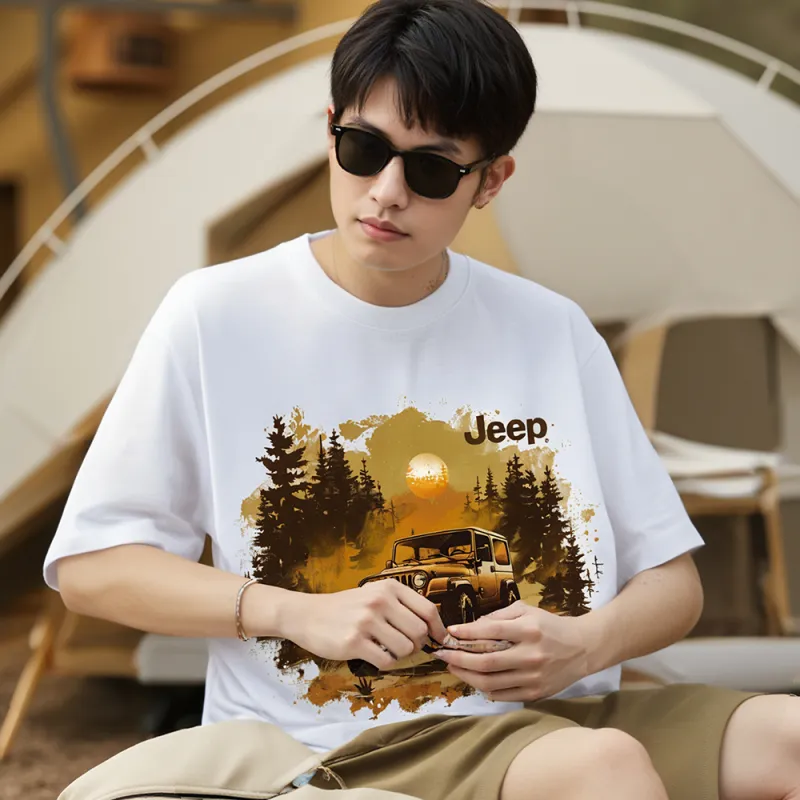 Jeep Garden Mori T Shirt Unisex-7