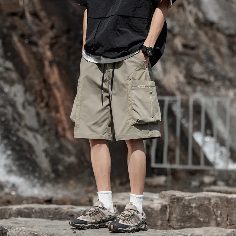 Jeep Outdoor Commute Casual Shorts Unisex-13