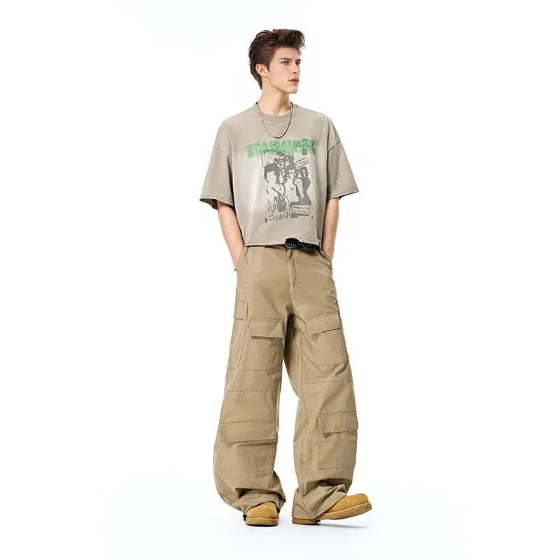 Bulking Tide Brand Cargo Pants Unisex-11
