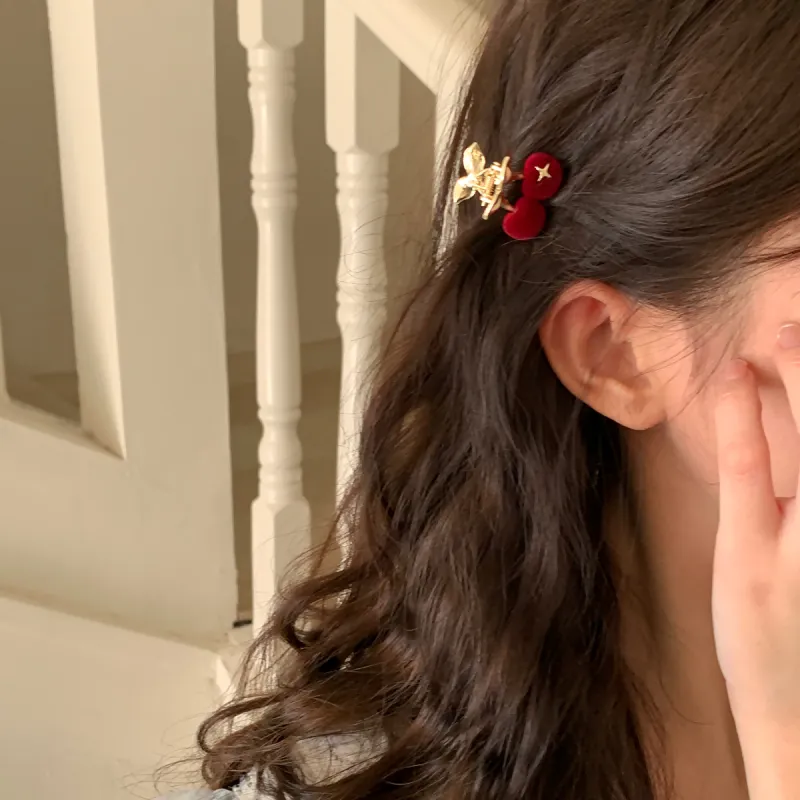 Like A Dream Flock Hair Clips Women's-2