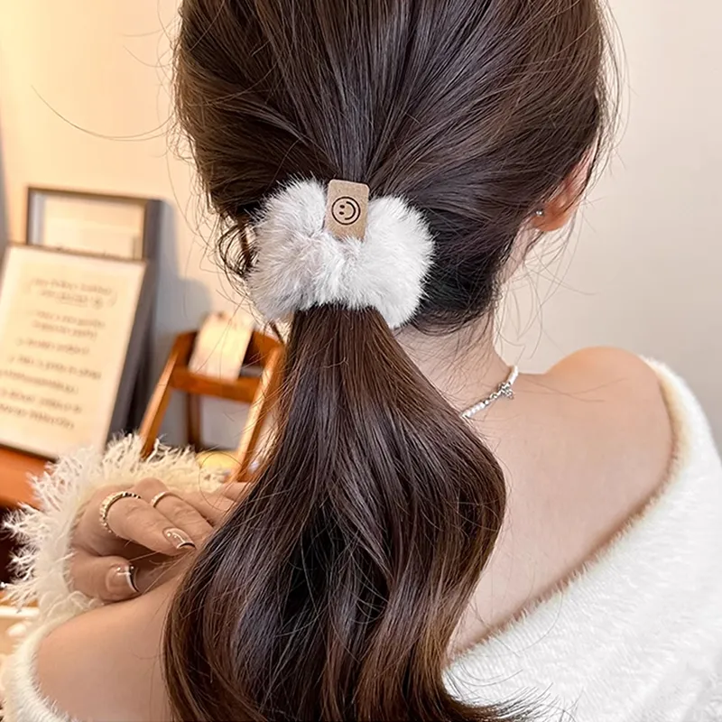 Like A Dream Plush Rubber Band Hair Tie Women's-4