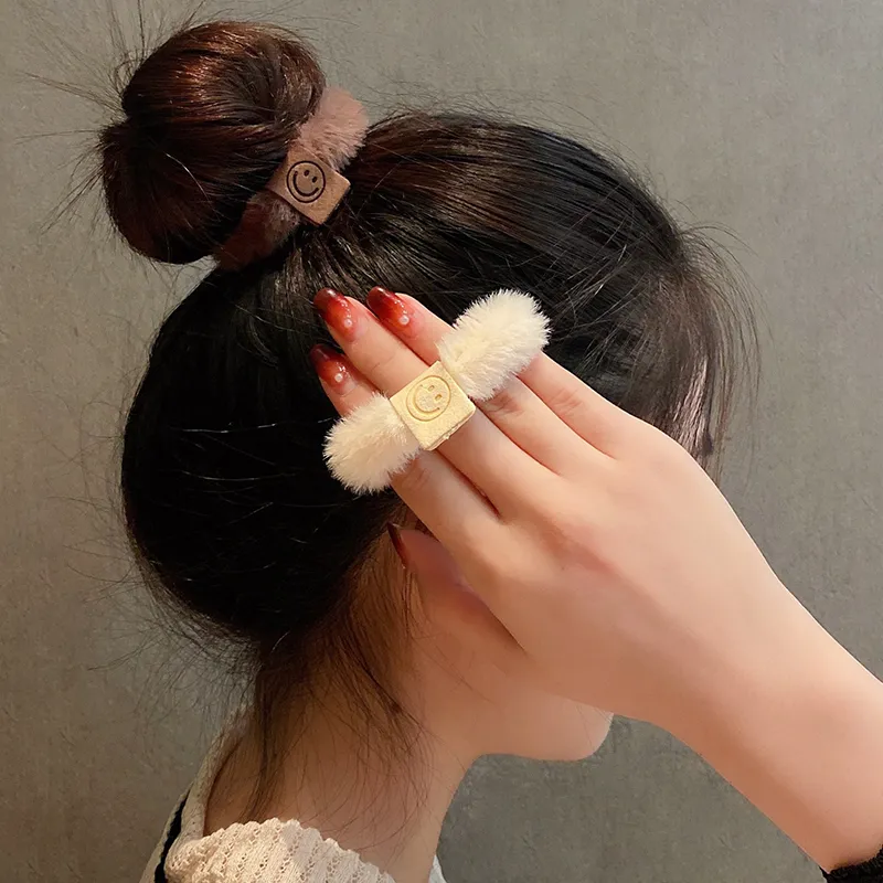 Like A Dream Plush Rubber Band Hair Tie Women's-3