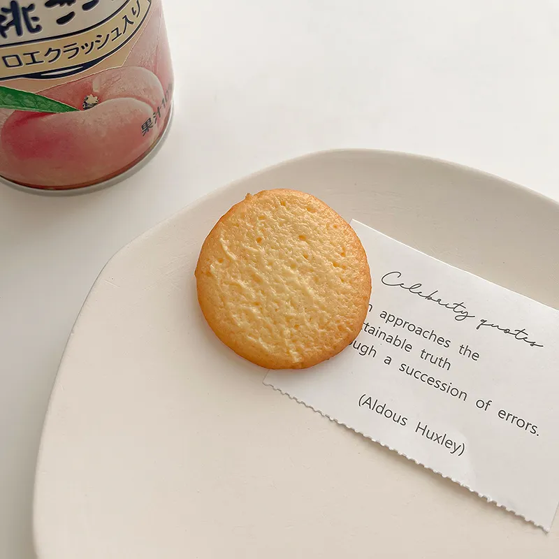 Like A Dream Resin Cute Cookie Food Fun Quirky Bangs Clip Unisex Multiple Options Available-10
