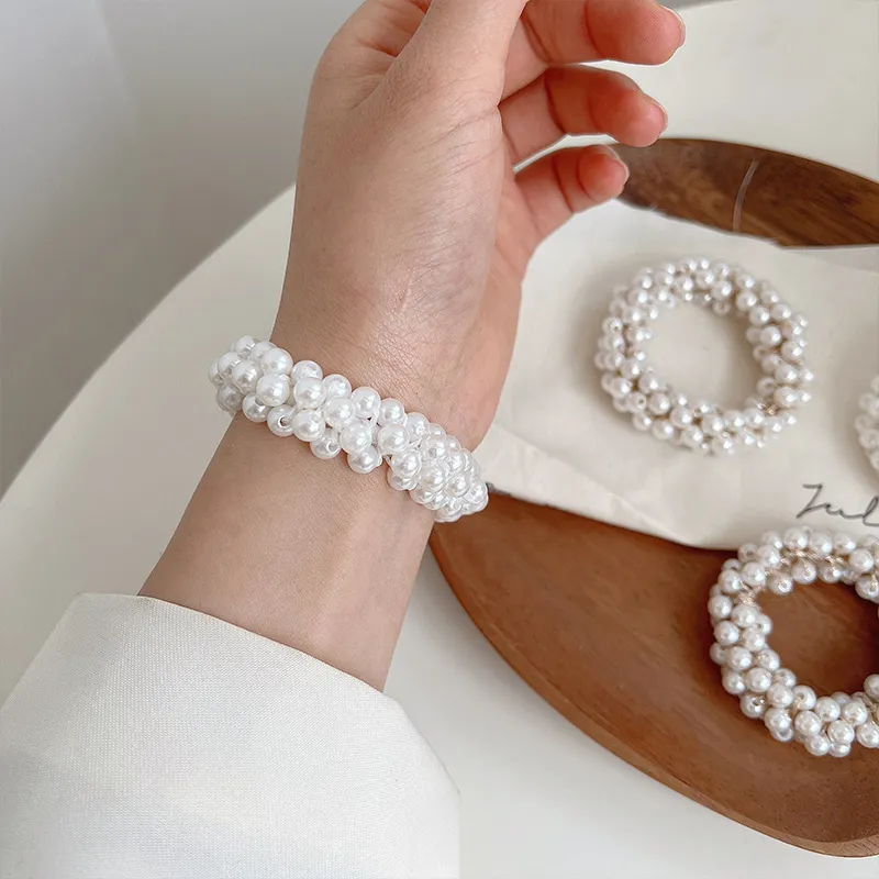Like A Dream Faux Pearl Hair Tie Women's-2