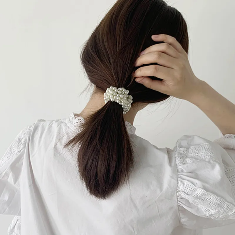 Like A Dream Faux Pearl Hair Tie Women's-3