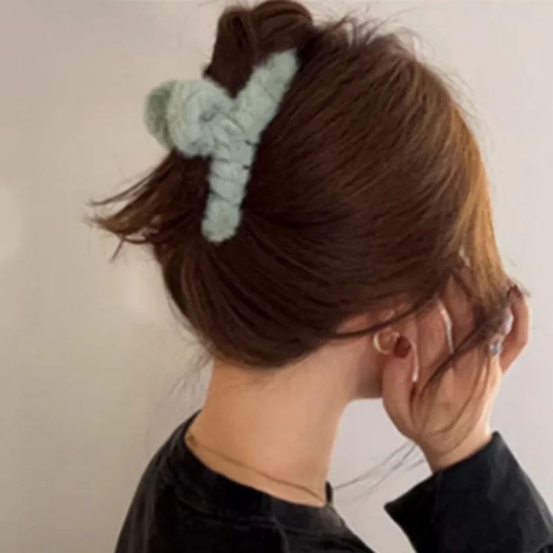 Like A Dream Plush Hair Clips Women's-13