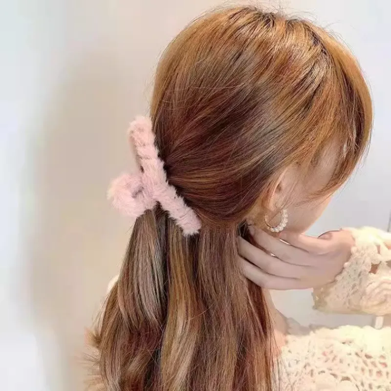 Like A Dream Plush Hair Clips Women's-17