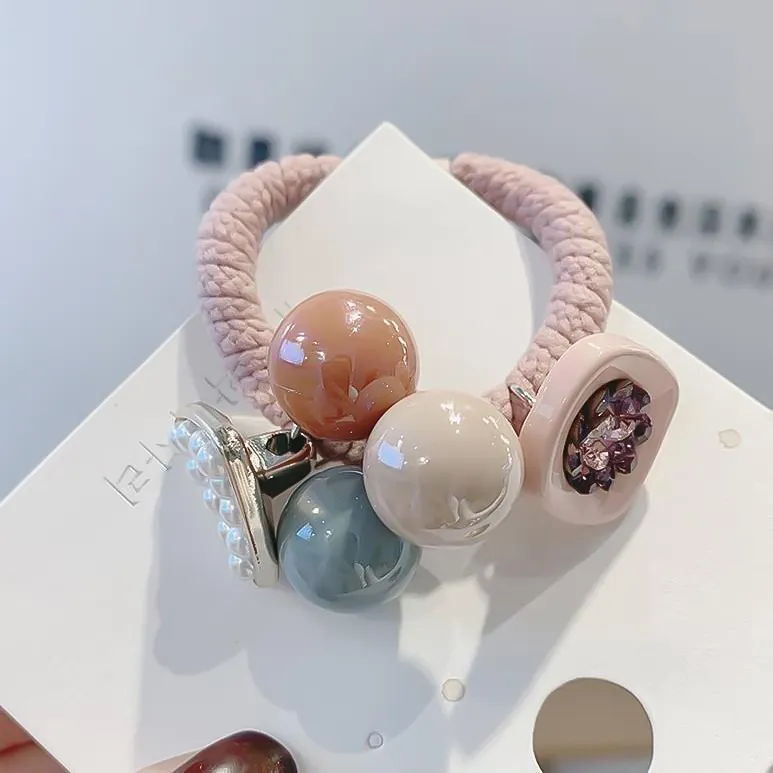 Like A Dream Leather Band Acrylic Hair Tie Hair Tie Women's-10