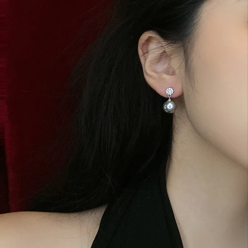Like A Dream 925 Sterling Silver Silver Needle Anti Aging Niche Earrings Advanced Personalized Stud Earrings Women's-4