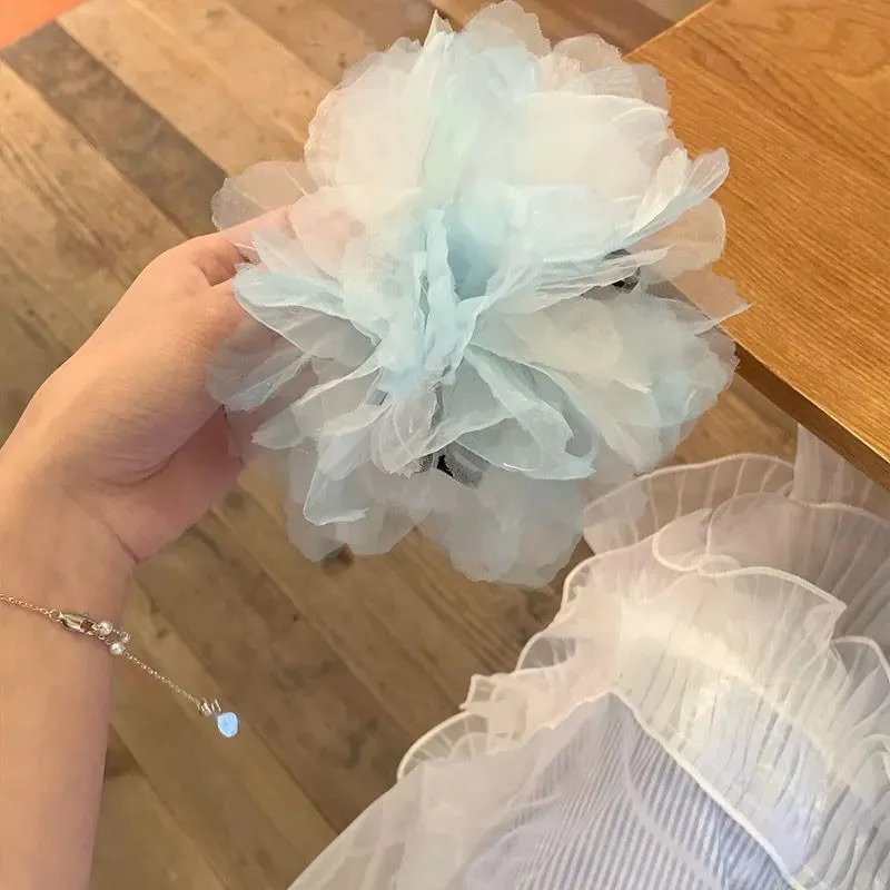 Like A Dream Yarn Hair Clips Women's-5
