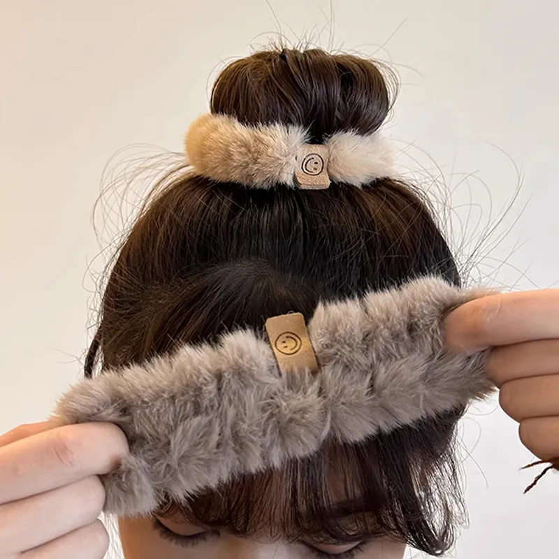 Like A Dream Plush Rubber Band Hair Tie Women's-8