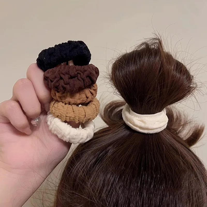 Like A Dream Rubber Band Plush Fabric Hair Tie Women's-6