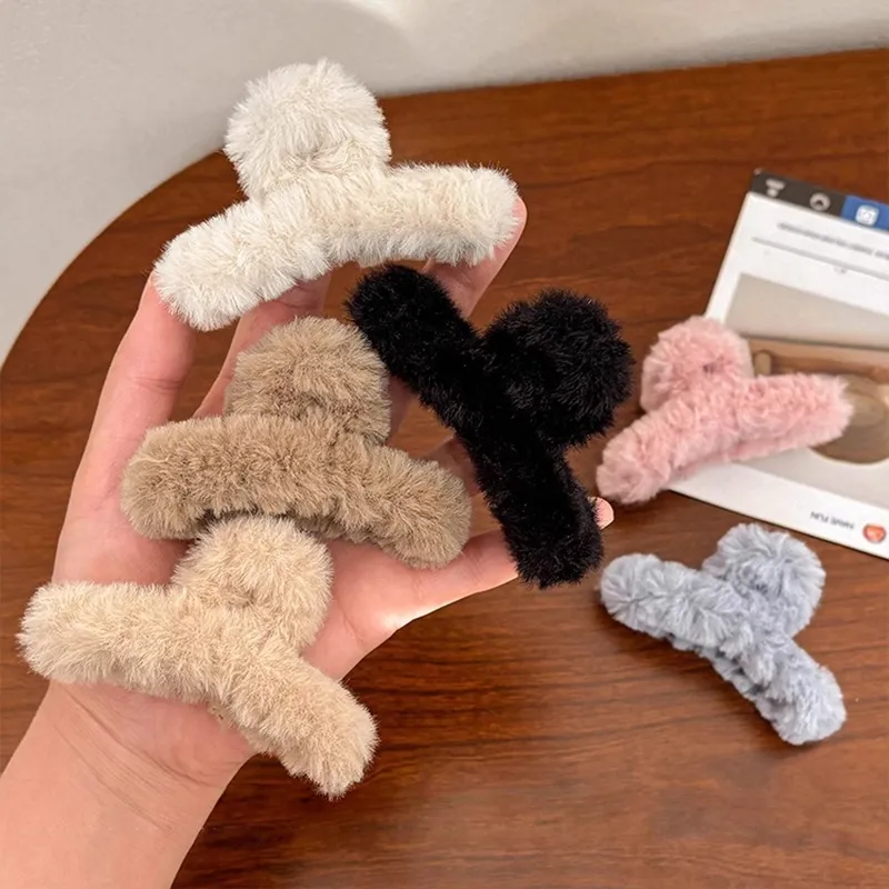 Like A Dream Plush Hair Clips Women's-20
