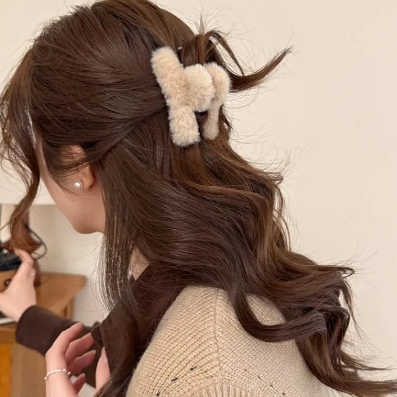 Like A Dream Plush Hair Clips Women's-10