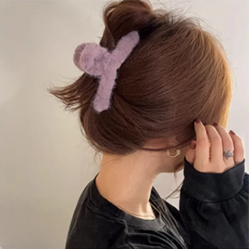 Like A Dream Plush Hair Clips Women's-22