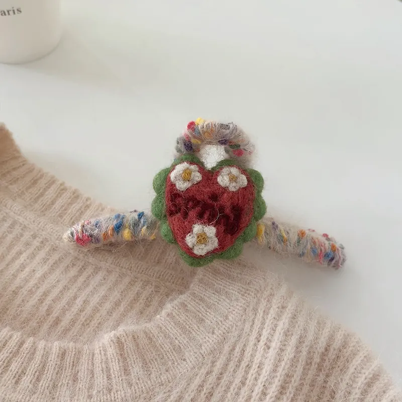 Like A Dream Felt Hair Clips Women's-10