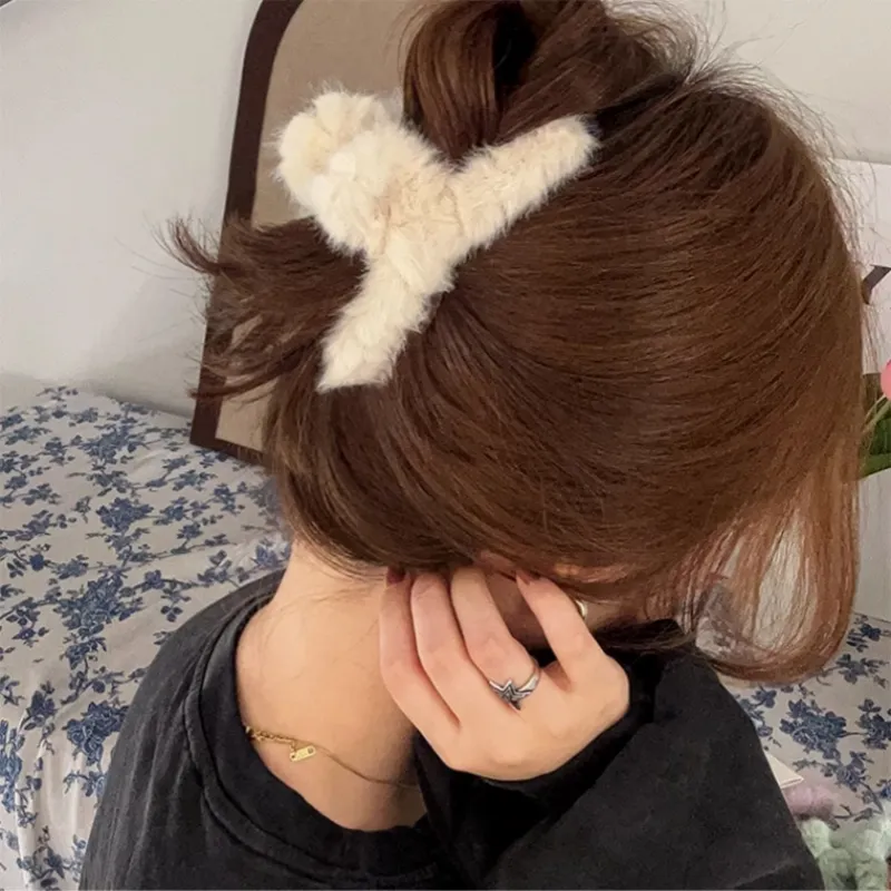 Like A Dream Plush Hair Clips Women's-6