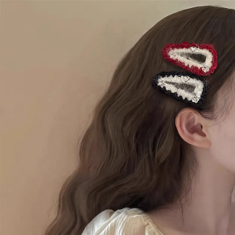 Like A Dream Yarn Hair Clips Women's-5