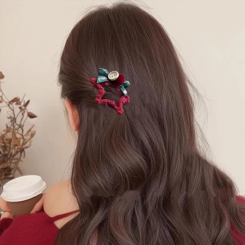 Like A Dream Yarn Hair Clips Women's-6