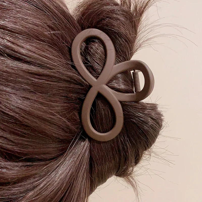 Like A Dream Elegant Solid Color Basic Hair Accessory Hair Clip Commute Shark Clip Women's Multiple Colors-4