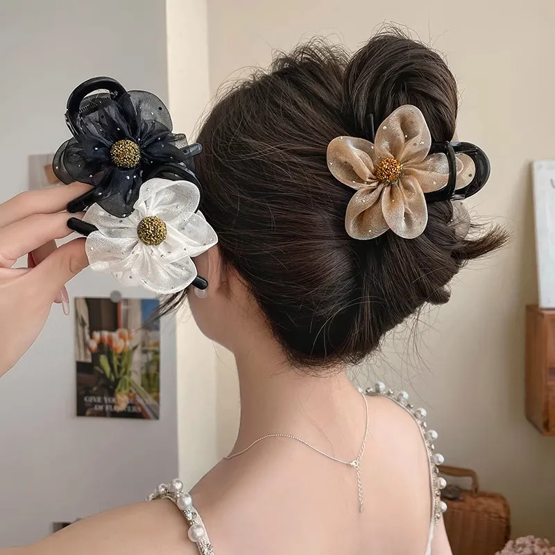 Like A Dream Gauze Hair Clips Women's-2