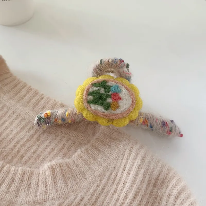 Like A Dream Felt Hair Clips Women's-7