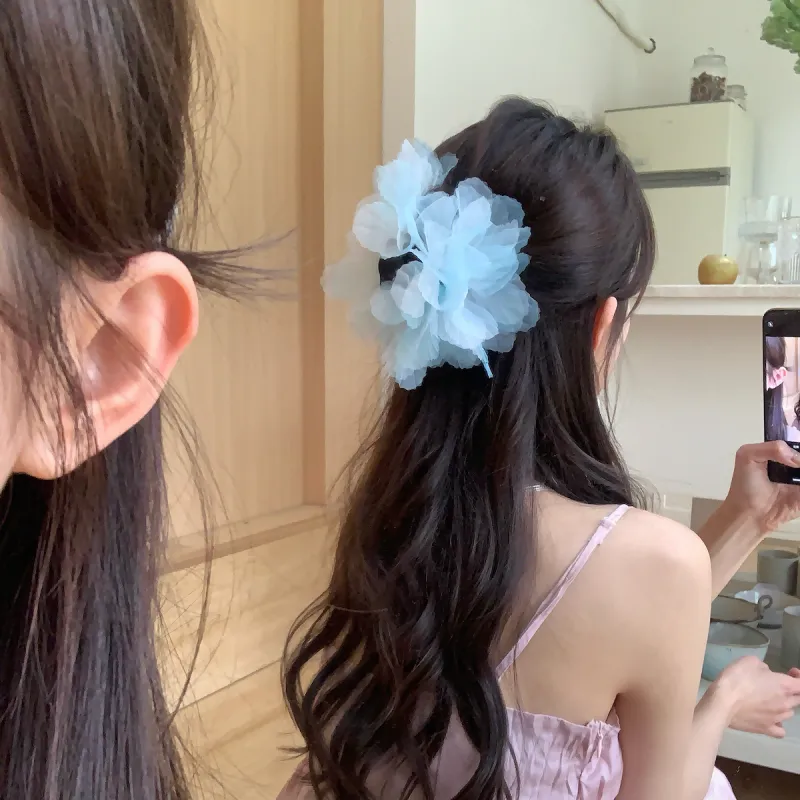 Like A Dream Yarn Hair Clips Women's-7