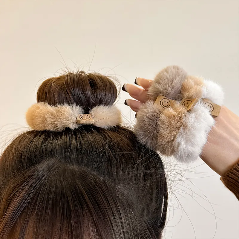 Like A Dream Plush Rubber Band Hair Tie Women's-9