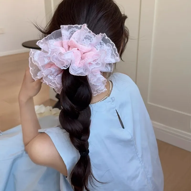 Like A Dream Lace Hair Tie Women's-8