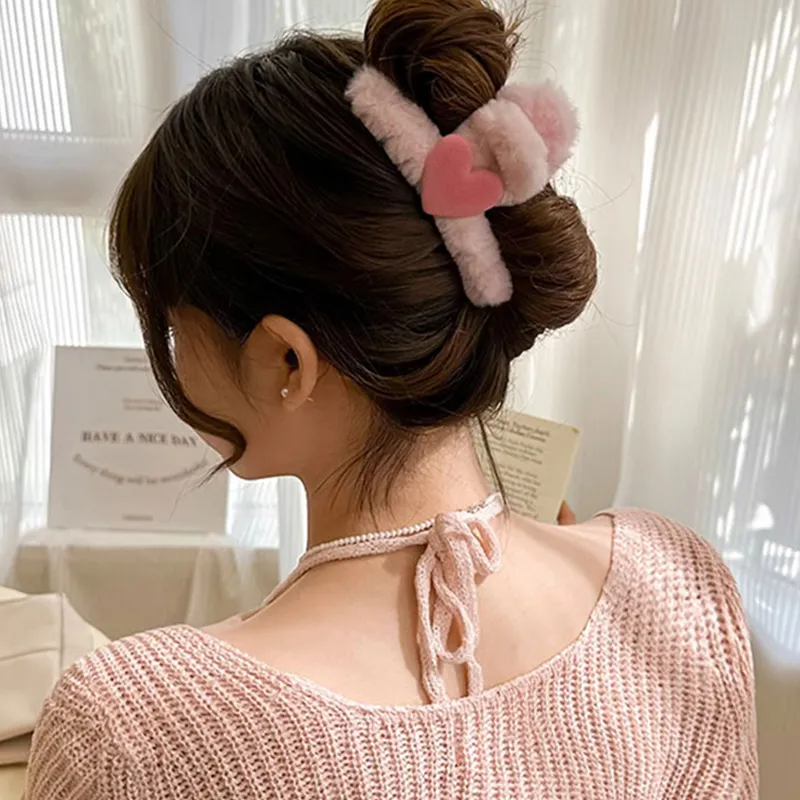 Like A Dream Plush Hair Clips Women's-7