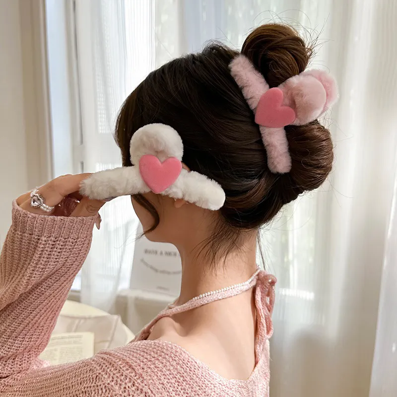 Like A Dream Plush Hair Clips Women's-3